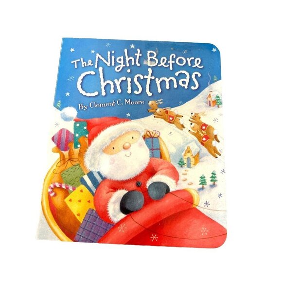 The Night Before Christmas Kids Hardcover  Book 6x5x1 - Picture 1 of 3